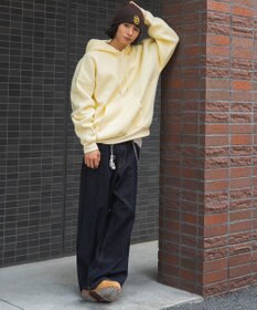 WEGO 【ユニセックス着用ITEM/MLXLサイズ展開】スウェットプルパーカー
