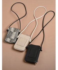 LA BAGAGERIE 【MONICA】サイドノットスクエアポシェット