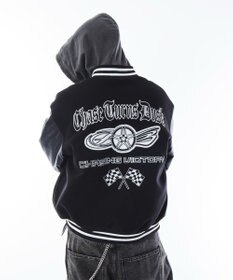 WEGO 【ユニセックス着用ITEM】メルトンワッペンスタジャン