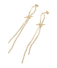 AMERICAN HOLIC ノットチェーンピアス