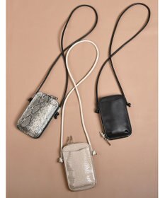 LA BAGAGERIE 【MONICA】サイドノットスクエアポシェット