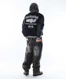 WEGO 【ユニセックス着用ITEM】メルトンワッペンスタジャン