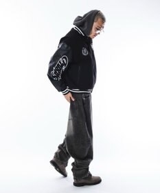 WEGO 【ユニセックス着用ITEM】メルトンワッペンスタジャン