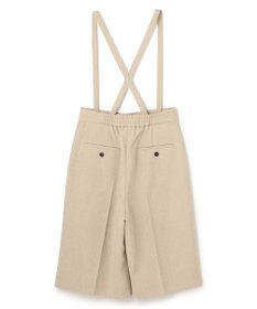 uncrave ウォッシャブルドライサップ バミューダパンツ（サスペンダー付き）