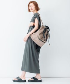 23区 L 【洗える】ライトスムース ロング ワンピース