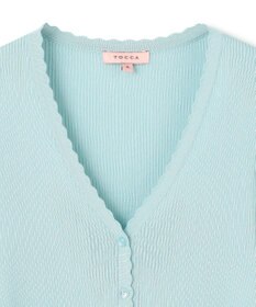 TOCCA EYELET AJISAI CARDIGAN カーディガン