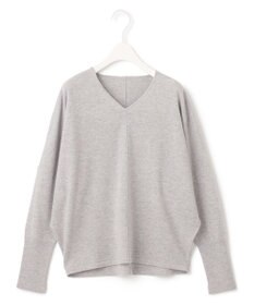 ICB 【洗える】ソフトウールハイゲージ Vネックプルオーバー