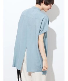 AMERICAN HOLIC ブザムフレンチスリーブバックオープンチュニック