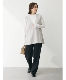 Green Parks ＳＥＴ２点　カットツイードベスト＋プルオーバー