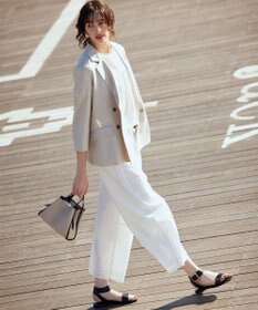 組曲 エンブロイダリーレース パンツ ホワイト系