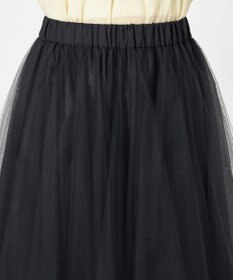 NAVE 【Nave・洗える】チュールフレアースカート