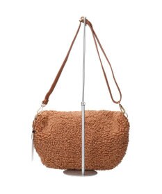 INTER-CHAUSSURES 【ANDREA CARDONE ITALI】レザーストラップボアショルダーバッグ