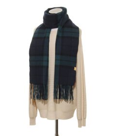 MOONBAT WEB限定【洗える】ミエル (miel) カシミヤ100％ チェックストール