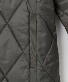 J.PRESS LADIES 高密度タフタ キルティング ロング コート