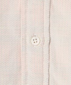 J.PRESS MEN Ｗフェイス キャラメルコールバンドカラー シャツ