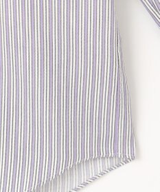 JOSEPH ABBOUD 【柔らか・光沢感】コットンビエラストライプ シャツ