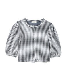 earth music&ecology カットジャガードカーディガン