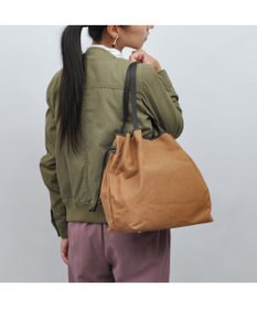 UNBILLION preche パラフィン防水キャンバスドロストトートバッグ