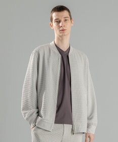 JOSEPH HOMME 新色追加【オリジナル素材/シワになりにくい】ライトタックジャージー ジップアップブルゾン