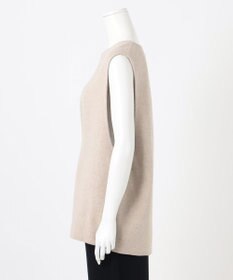 23区 【エステータ】ブラッシュドラムズウール ベスト