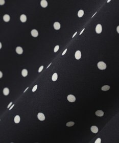 AMERICAN HOLIC 【イージーケア】ドット柄ボウタイブラウス