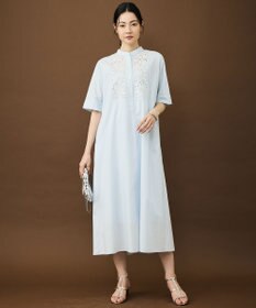 自由区 エンブロイダリーブロード ワンピース