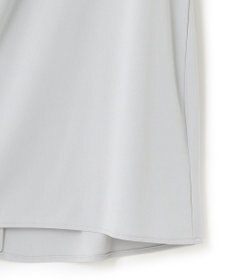 ICB 【洗える】 ジョーゼットスムース ドレープカットソー