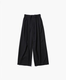 ATON 【26FW】WOOL TROPICAL | ワイドイージーパンツ