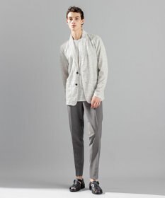 JOSEPH HOMME トップヘリンボンジャージー　クルーネックTシャツ