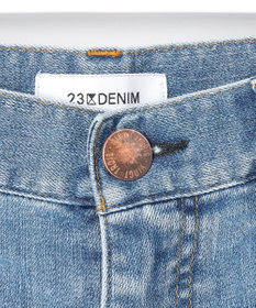 23区 L 【Oggi6月号掲載/接触冷感】23区DENIM サマー タック ワイド パンツ