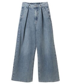 earth music&ecology タックホックデニムパンツ