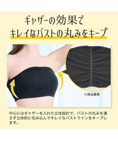 BRADELIS New York 包んでホールドチューブトップ ヌーブラ メッシュ素材でサラッと快適