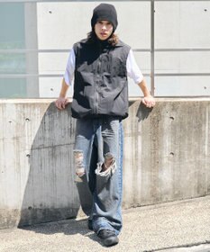 WEGO スーパーバギーデストロイデニム