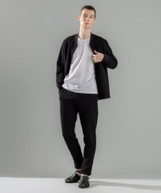 JOSEPH HOMME 新色追加【オリジナル素材/シワになりにくい】ライトタックジャージー ジップアップブルゾン