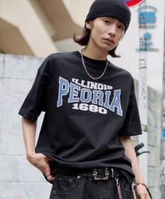 WEGO 【機能T】接触冷感アクセ付きグラフィックT