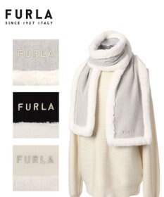 MOONBAT 【WEB限定】FURLA ファートリミングウールマフラー