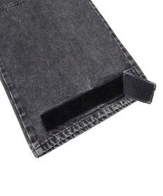 WEGO デニムベイカーステッチパンツ