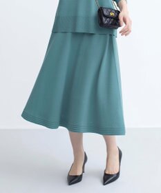 組曲 【セットアップ着用可・WEB限定カラーあり】MINA ニットフレアスカート