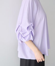 YECCA VECCA ホイップスリーブブラウス