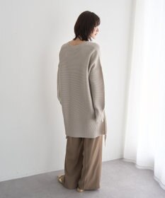 YECCA VECCA Vネックドロストデザインニット