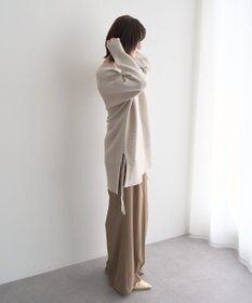 YECCA VECCA Vネックドロストデザインニット