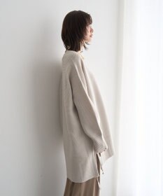 YECCA VECCA Vネックドロストデザインニット