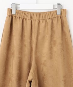 自由区 L 【洗える】ライトスエード キュロット