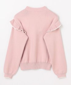 ANY KIDS 肩フリル しあわせタッチニット