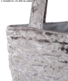 Green Parks チャーム付きベロアバック