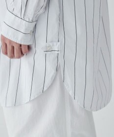 WEGO ストライプロングシャツ