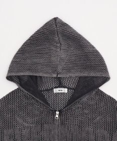 WEGO ヴィンテージウォッシュメッシュパーカー