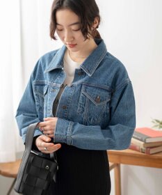 WEGO ショートデニムジャケット