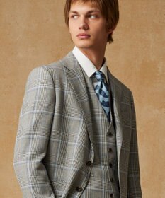 JOSEPH ABBOUD 【日本製】フレッシュペイズリー  ネクタイ