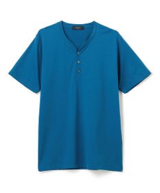 JOSEPH HOMME スビンソフトジャージー　ヘンリーネック半袖カットソー